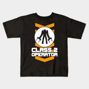 Power Loader Operator Class 2 Rated Kids T-Shirt